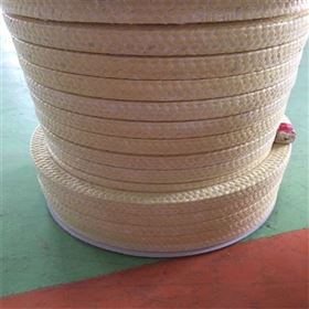 盘根芳纶白色耐酸碱耐高温多规格可定制
